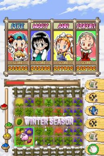 Screen ze hry Puzzle de Harvest Moon