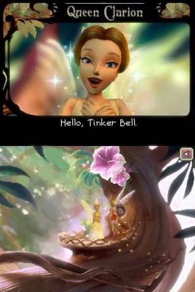 Screen ze hry Disney Fairies: Tinker Bell