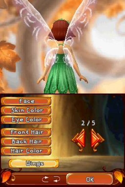 Screen ze hry Disney Fairies: Tinker Bell and the Lost Treasure