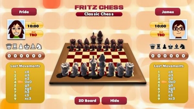 Screen ze hry Fritz Chess