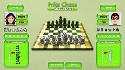 Screen ze hry Fritz Chess