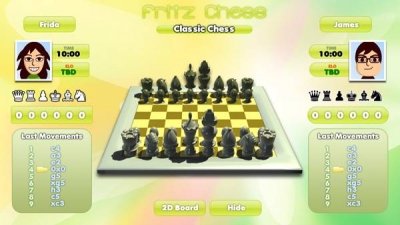 Screen ze hry Fritz Chess