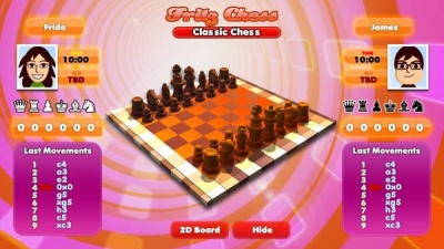 Screen ze hry Fritz Chess