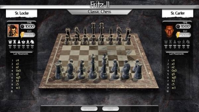 Screen ze hry Fritz Chess