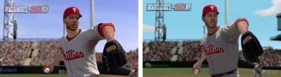 Screen ze hry Major League Baseball 2K11