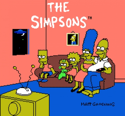 Screen ze hry Simpsons: Bart vs. the Space Mutants, The