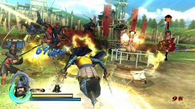 Screen ze hry Sengoku Basara 3 Utage