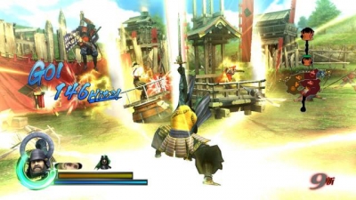 Screen ze hry Sengoku Basara 3 Utage