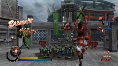 Screen ze hry Sengoku Basara 3 Utage