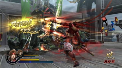 Screen ze hry Sengoku Basara 3 Utage