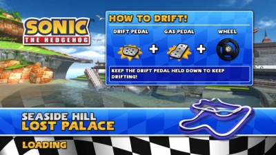 Screen ze hry Sonic & SEGA All-Stars Racing