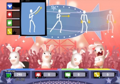 Screen ze hry Rayman Raving Rabbids: TV Party