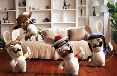 Screen ze hry Rayman Raving Rabbids: TV Party