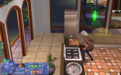 Screen ze hry The Sims 2