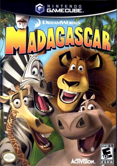 Obal hry Madagascar