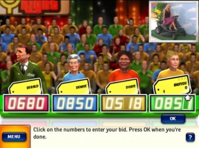 Screen ze hry The Price is Right: 2010 Edition