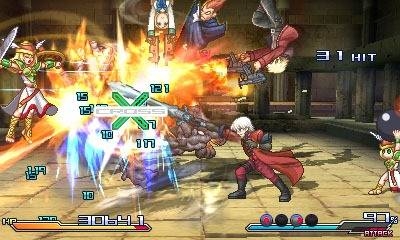 Screen ze hry Project X Zone