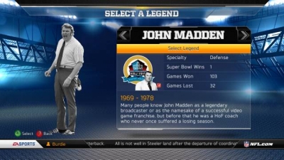 Screen ze hry Madden NFL 13