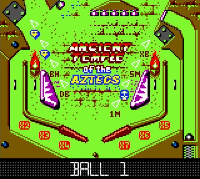 Screen ze hry Hollywood Pinball