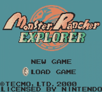 Screen ze hry Monster Rancher Explorer