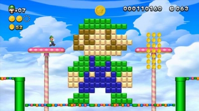 Screen ze hry New Super Luigi U