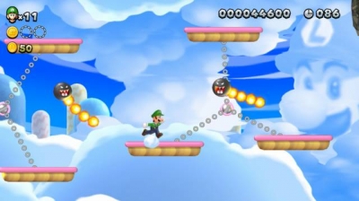 Screen ze hry New Super Luigi U