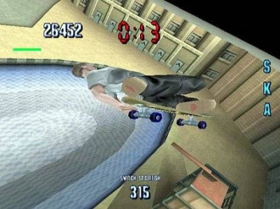 Screen ze hry Tony Hawks Pro Skater