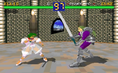 Screen ze hry Battle Arena Toshinden