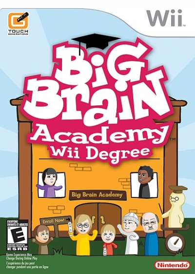 Obal hry Big Brain Academy: Wii Degree