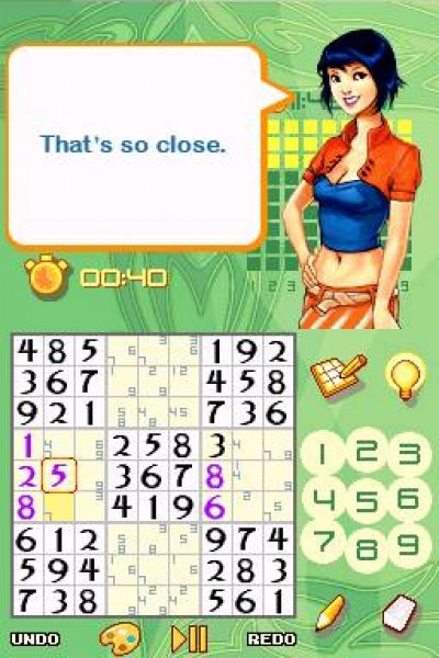 Screen ze hry Platinum Sudoku