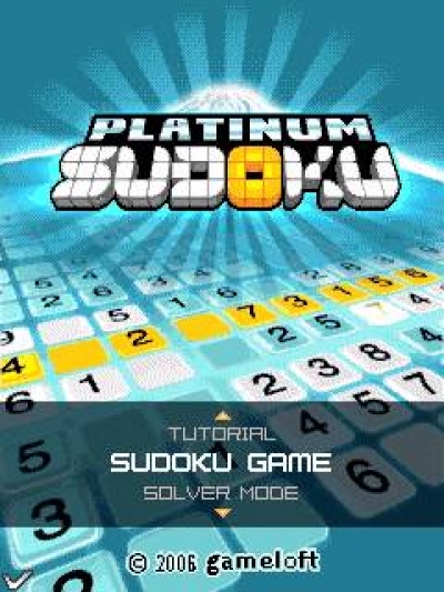 Screen ze hry Platinum Sudoku