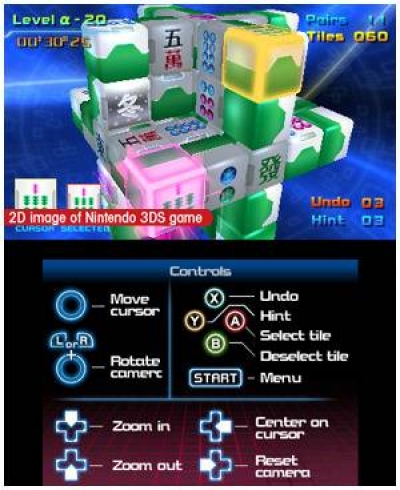 Screen ze hry Mahjong Cub3D