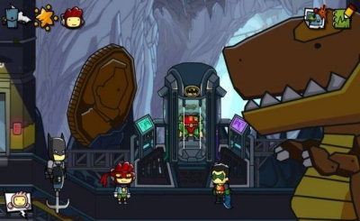 Screen ze hry Scribblenauts Unmasked: A DC Comics Adventure