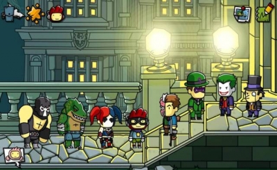 Screen ze hry Scribblenauts Unmasked: A DC Comics Adventure