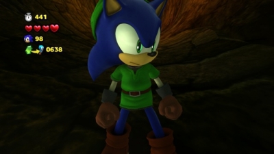 Screen ze hry Sonic Lost World