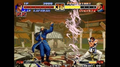 Screen ze hry King of Fighters Collection: The Orochi Saga