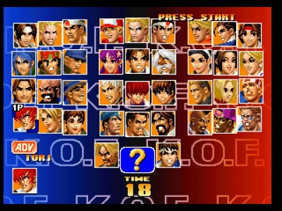 Screen ze hry King of Fighters Collection: The Orochi Saga