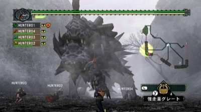 Screen ze hry Monster Hunter G