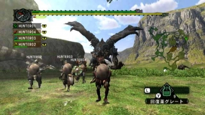 Screen ze hry Monster Hunter G