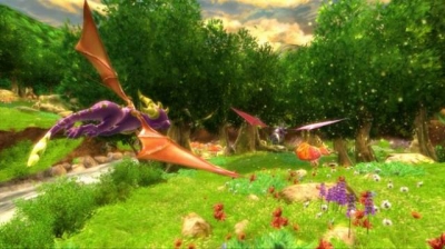Screen ze hry The Legend of Spyro: Dawn of the Dragon