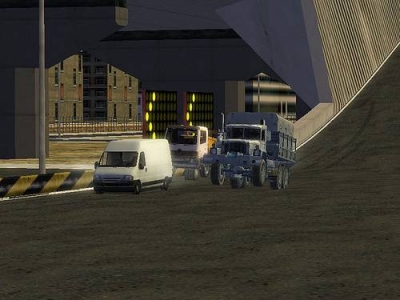 Screen ze hry Truck Racer