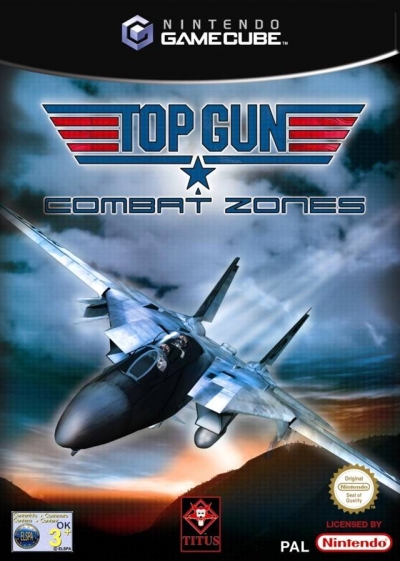 Obal hry Top Gun Combat Zones