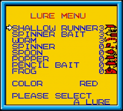 Screen ze hry Black Bass: Lure FIshing