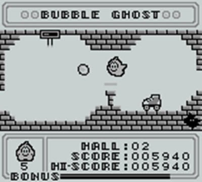 Screen ze hry Bubble Ghost