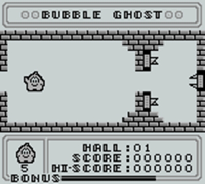 Screen ze hry Bubble Ghost