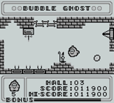 Screen ze hry Bubble Ghost