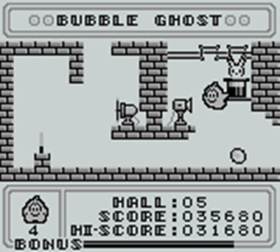 Screen ze hry Bubble Ghost