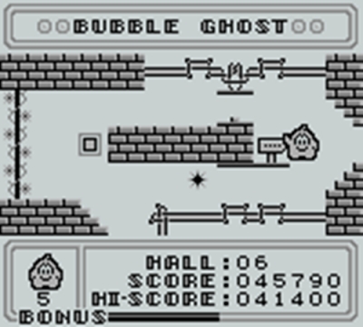 Screen ze hry Bubble Ghost