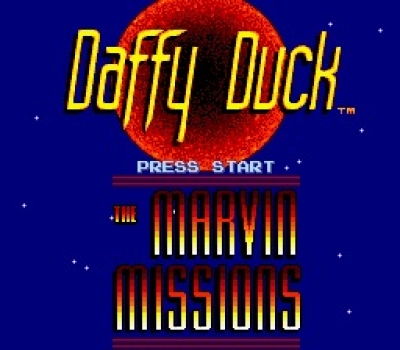 Screen ze hry Daffy Duck: The Marvin Missions