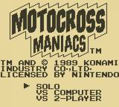 Screen ze hry Motocross Maniacs